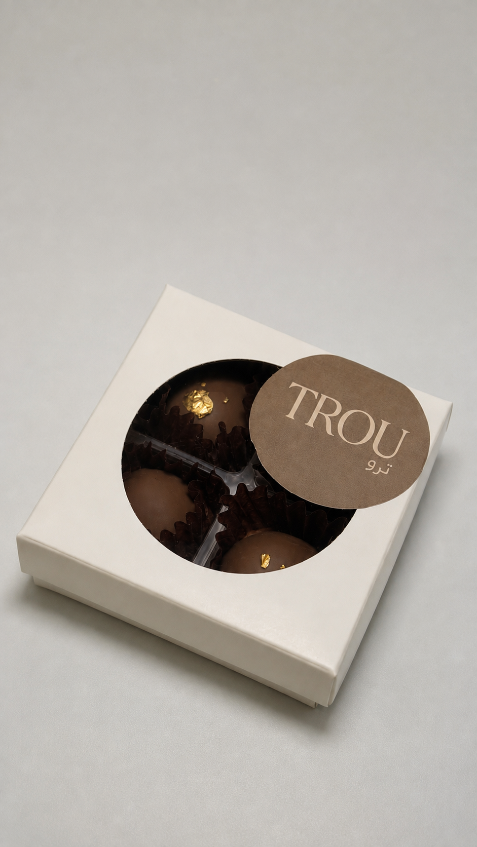 Original Chocolate Truffles (4 Pieces)